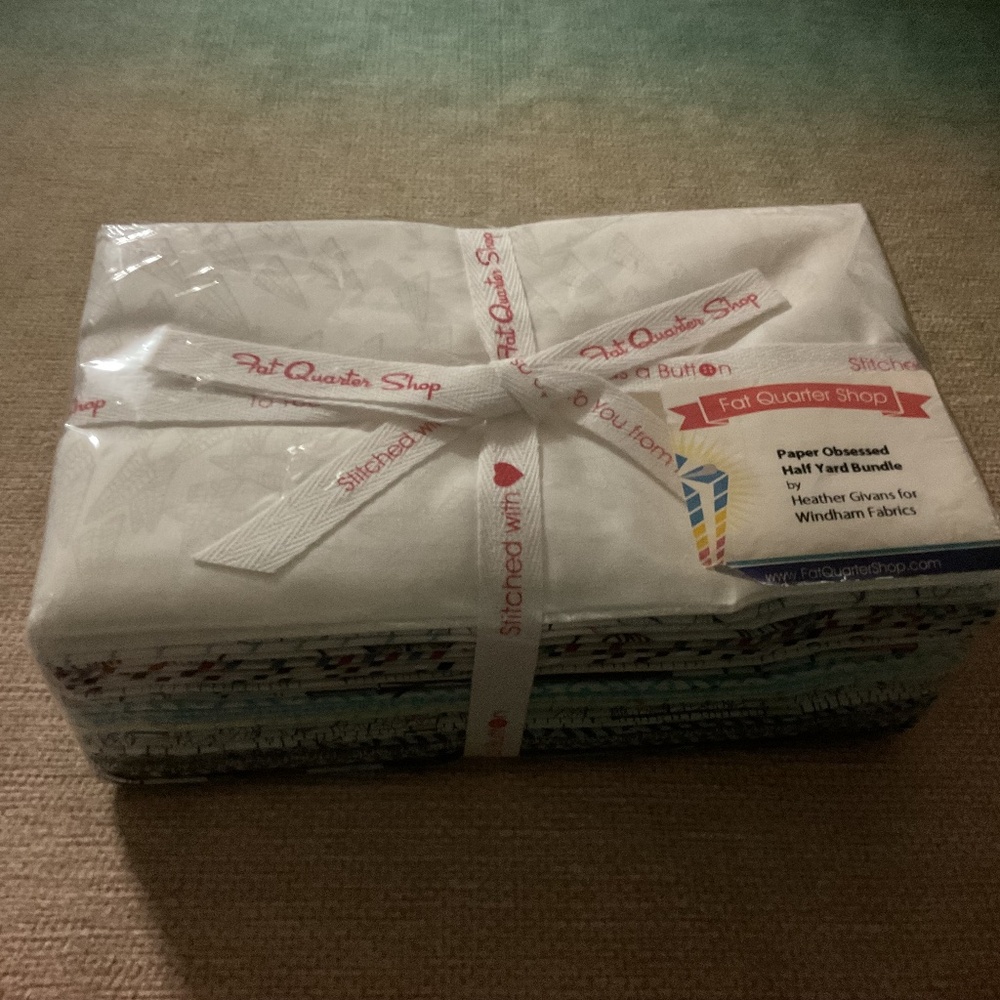 Heather Givans Paper Obsessed half-yard bundle
